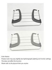 Tendedero plegable ajustable, tendedero portátil plegable y retráctil para colgar ropa en balcones y ventanas, estante de almacenamiento para ropa, calcetines y plantas, adecuado para lugares interiores y exteriores como balcones, barandillas de radiadores y alféizares de ventanas. - Multicolor - Ver 6