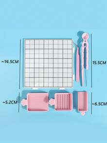 1PC Fuse Bead Accessory Tool Set, Sorting Tray Tweezers Bead Pen Scoop Pegboard For Pixel Art Classroom DIY Craft - Multicolor - View 3