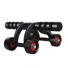 1PC Four Wheel Ab Roller Stable Non Slip Core Strength Training Multifunctional Abdominal Exerciser For Men Women Home Gym - Multicolor - View 6