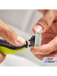 Replacement Blade For OneBlade QP2520, QP2630, QP2724, QP6510, QP6520, And QP6531 Electric Beard Trimmers. - Green - View 6