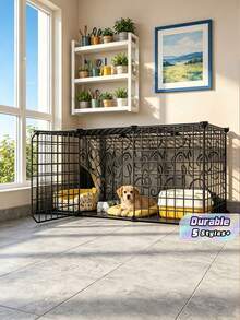 Integrated Cat Condo For Indoor Use, Multi-Functional Cat Cage House With Spacious Design, Suitable For Teddy And Short-Haired Cats, Comfortable Indoor Pet Nest For Small To Medium Cats - Multicolor - View 1