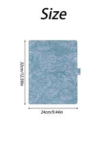 Multi‑Color Embossed A4 Portfolio Folder Multi‑Functional Clip Board Document Holder For Business Office Multi‑Scenario Use - multicolor - View 3