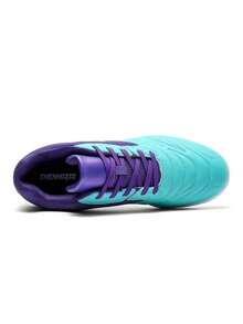 Unisex Football Shoes, Fashionable, Comfortable, Non-Slip, Wear-Resistant, Soft Sole, Versatile Outdoor Sports Shoes - Moonlight - View 4