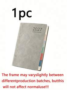 2027 Minimalist Multi-Color Planner Notebook - multicolor - View 19