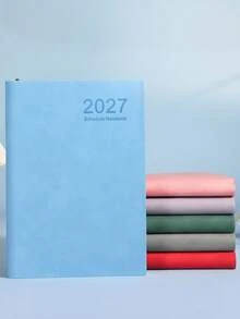 2027 Minimalist Multi-Color Planner Notebook - multicolor - View 5