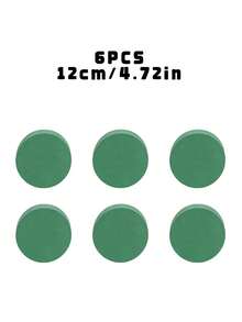 6 Pieces Of Flower Foam Blocks Of Various Sizes, Fresh And Artificial Flower Foam Bricks, Green Dry And Wet Flower Foam Plant Foam, Used For Diy Process, Wedding Decoration, Gardening Projects, Table Center Decoration Of Fresh - multicolor - View 6