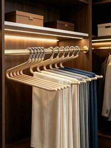 Goose Shaped Pants Rack, No Trace, Anti Slip, Household Pull-Out Pants Hanging, Stainless Steel Thick Wardrobe Shaped Hanging, Pants Storage. - Multicolor - View 10