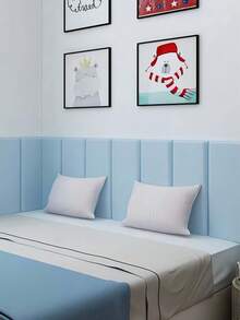 Self Adhesive Wall Padding Headboard Bumper Crash Proof Foam Protector For Bedroom Walls Bedside Corner Guard - multicolor - View 6