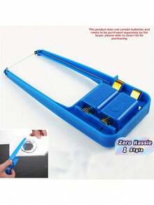 1pc Portable Foam Cutter Hot Wire Electric Cutting Pen Diy Craft Model Making Tool For Sponge Kt Board Xps Foam Without Battery - Blue - View 1