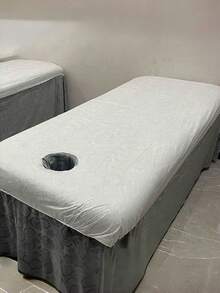 30 Pcs Disposable Massage Table Covers With Holes, Smooth Fabric, Easy To Clean, Suitable For Beauty Salon Massage Beds, Disposable Sheets, Spa Supplies - Multicolor - View 3