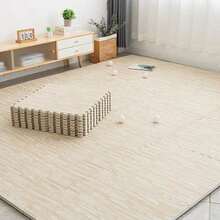 10 Pcs/Pack, 11.8 Inch, 1cm Thick High-Strength Interlocking Floor Mats, Wood Grain Pattern, Suitable For Living Room, Kitchen, Bedroom, Anti-Collision/Anti-Fall/Moisture-Proof, Puzzle Foam Flooring, Also Suitable For School, Gym, Yoga - Wood Grain Flooring - View 4