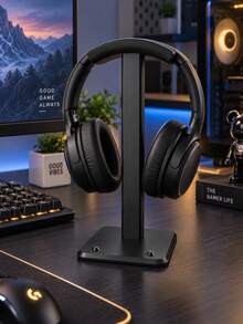 Teckwe 1 Buah Dudukan Headset Meja Anti Selip Hemat Ruang Kokoh Universal untuk Gaming Headphone, Rak Display untuk Ruang Gaming, Kantor, dan Meja Gamer. - MultiWarna - View 5