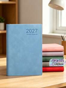 2027 Minimalist Multi-Color Planner Notebook - multicolor - View 1
