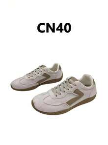 Giày thể thao thường ngày nữ, món quà hoàn hảo cho bạn gái - Màu Khaki - Xem 13