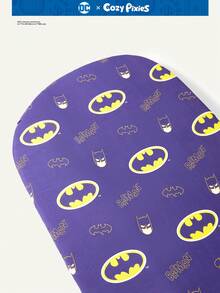 BATMAN X Cozy Pixies 1 Cartoon Printed Baby Mattress, Soft And Breathable, Machine Washable. Fully Enclosed High Elastic Elastic Band, Not Easy To Shift And Slip, Printed - Batman - View 3