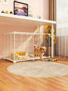 Integrated Cat Condo For Indoor Use, Multi-Functional Cat Cage House With Spacious Design, Suitable For Teddy And Short-Haired Cats, Comfortable Indoor Pet Nest For Small To Medium Cats - Multicolor - View 8