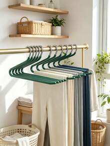 Goose Shaped Pants Rack, No Trace, Anti Slip, Household Pull-Out Pants Hanging, Stainless Steel Thick Wardrobe Shaped Hanging, Pants Storage. - Multicolor - View 2