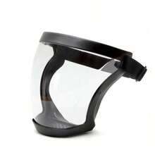 Clear Full Face Shield With Bottom Breathable Vents To Prevent Splash Lightweight Clear Face Shield For Men And Women Adjustable Protective Face Cover For Kitchen Cooking Frying Cleaning Prevention Face Shield Household Items Kitchen Essentials - A - View 12