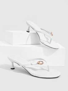 Patent leather white