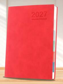 2027 Minimalist Multi-Color Planner Notebook - multicolor - View 11