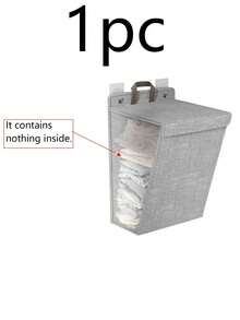 Giỏ đựng đồ giặt treo tường thiết kế bất đối xứng - Nhiều màu - Xem 8