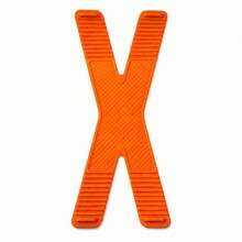 Teckwe 1pc Flexible Silicone Suction Cup Phone & Tablet Stand, Foldable Portable Hands-Free Holder With 8 Strong Suction Cups, For Video Recording, Travel, Car, Desk & Smooth Surfaces - Orange - View 6