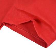 Setelan Santa Merah dari Kain Felt Ukuran Dewasa 5 Potong, Kostum Santa Sekali Pakai dari Kain Non-Woven untuk Dekorasi Natal, Pakaian Santa Pria, Cocok untuk Pesta Natal, Acara Lari, dan Lainnya. - Merah - View 7