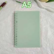 1PC/2/4PCS A4/A5 60 Sheets Spira Blank Notebook, Detachable Pages For DIY Assembly, Portable Ledger For School Office, Teacher's Day Graduation Gift - Multicolor - View 17