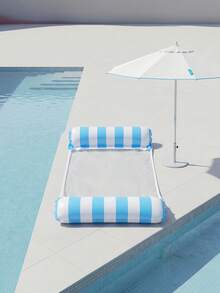 Adult PVC Inflatable Pool Float 1/2PCS, Portable Lightweight Lounge For Beach Lake Summer, No Electricity Needed Quick Inflation, Durable Comfortable Relaxation Float, Easy Carry Travel Water Accessory - A - View 5