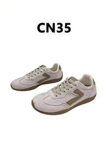 Giày thể thao thường ngày nữ, món quà hoàn hảo cho bạn gái - Màu Khaki - Xem 9