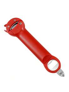 1pc Telescopic Adjustable Magnetic Can Opener, Multifunctional Bottle Opener For Beer Jars Cans, Universal Lid Twist Remover Kitchen Gadget - View 13