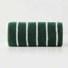 Cirelle 1pc Cotton Striped Hand Towel - Soft Highly Absorbent Face Towels For Bathroom, Gym, Spa & Hotel, Quick Dry Decorative Hand Towels For Daily Use - Multicolor - View 12