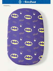 BATMAN X Cozy Pixies 1 Cartoon Printed Baby Mattress, Soft And Breathable, Machine Washable. Fully Enclosed High Elastic Elastic Band, Not Easy To Shift And Slip, Printed - Batman - View 2