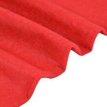 Setelan Santa Merah dari Kain Felt Ukuran Dewasa 5 Potong, Kostum Santa Sekali Pakai dari Kain Non-Woven untuk Dekorasi Natal, Pakaian Santa Pria, Cocok untuk Pesta Natal, Acara Lari, dan Lainnya. - Merah - View 8
