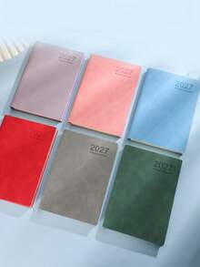 2027 Minimalist Multi-Color Planner Notebook - multicolor - View 15