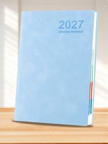 2027 Minimalist Multi-Color Planner Notebook - multicolor - View 6