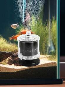 3-In-1 Mini Fish Tank Filter Air Pump & Vacuum Cleaner, Ultra Quiet With Built-In Bio-Media, Suitable For All Fish Tanks And Aquariums - Multicolor - View 3