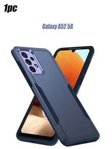 1 Soldier Protective Phone Case, Compatible With Galaxy A17, A52 (5G), A53 (5G). - Blue - View 10