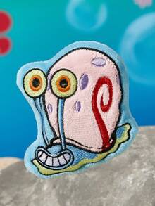 SpongeBob SquarePants | SHEIN قطعة واحدة ملصق ثلاجة بشكل كرتوني لطيف، يحتوي الظهر على مغناطيس، يمكن تثبيته على الثلاجة والمعادن المختلفة - متعدد الألوان - مشاهدة 6