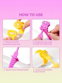 SHEIN X Care Bears Toilet Seat Handle - care bear - View 2