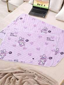 Reusable Waterproof Changing Pad, Anti-Slip Absorbent Nursing Mat, Suitable For Incontinence, Menstruation, All Seasons, Waterproof Menstrual Pad, Waterproof Washable Mattress Pad, Mattress Protector, Suitable For Women During Menstruation - Multicolor - View 3