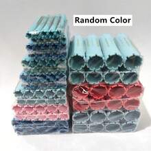 94-Piece Random Color Plastic Cold Perm Curling Rod Set, Japanese Style Professional Salon Hair Curling Rods, Hair Styling Tools, Elastic Perm Rubber Bands, Heatless Curls, Women'S Hair Accessories, 10 Sizes - Multicolor - View 5