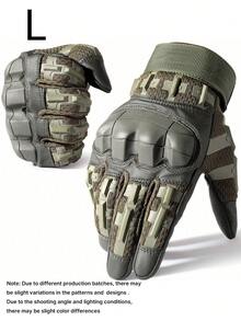 Men's Hard Shell Protective Gloves, Touch Screen Tactical Gloves, Suitable For Outdoor Sports, Mountaineering, Hiking, Men's And Women's Summer And Winter - multicolor - View 10