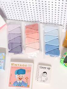 6Pcs Gradient Triangle Correction Tape Set, Morandi Color Portable White Out Tape, Aesthetic Student School Office Correction Stationery Supplies - multicolor - View 5