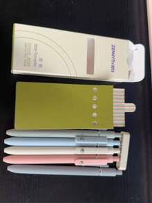Morandi Color Low Center Of Gravity Explosive Five Pack Neutral Pen - Multicolor - View 8