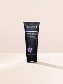 GOSH Curl It Baby Hair Conditioner 230 Ml – Hair Conditioner, Anti-Frizz, For Curly Hair, Orchid, Orchid Extract, Suitable For Daily Hair Care Routine - Clear - View 1