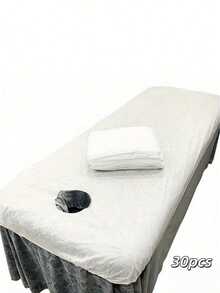 30 Pcs Disposable Massage Table Covers With Holes, Smooth Fabric, Easy To Clean, Suitable For Beauty Salon Massage Beds, Disposable Sheets, Spa Supplies - Multicolor - View 11