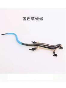 蜥蜴貓玩具 塑膠仿真爬行動物玩具 免電池互動運動咬咬玩具 幼貓與 6 個月以上成貓室內玩耍與訓練用品 - 彩色 - 查看 12