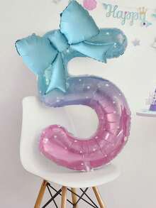Ins‑Style Foil Balloons, Ideal For Baby‑First‑Birthday Parties, Birthday Celebrations, Theme Gatherings And Many Other Occasions. Easily Create Sophisticated Party Backdrops With Fantastic Photo‑Ready Vibes. - Star number - View 17
