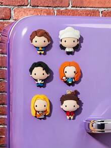 FRIENDS X Joivida 1 buah/6 buah Magnet Kulkas Bentuk Hewan Kartun Lucu, Menampilkan Hello, Melody, dan Lainnya, Magnet Kuat, Menggemaskan untuk Rumah, Dapur, Kulkas, Papan Buletin, Kantor, Loker, Hadiah Unik dan Personal untuk Ulang Tahun atau Hari Jadi - Satu-Ukuran - View 10